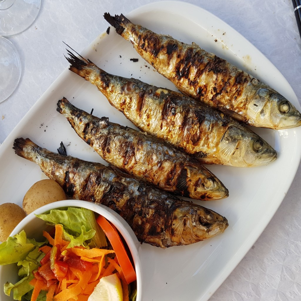 las sardinas son una comida muy sana para el verano