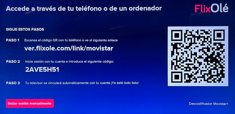 FlixOlé QR