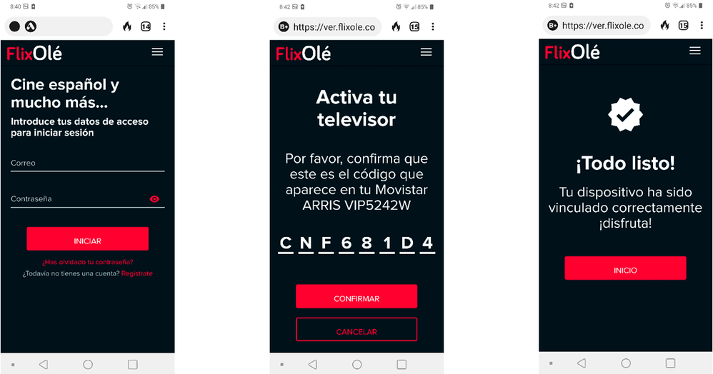 FlixOlé móvil