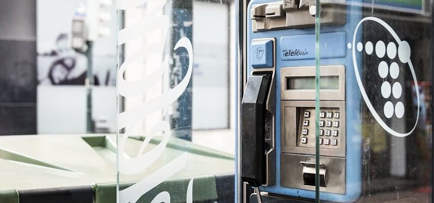 cabina telefónica