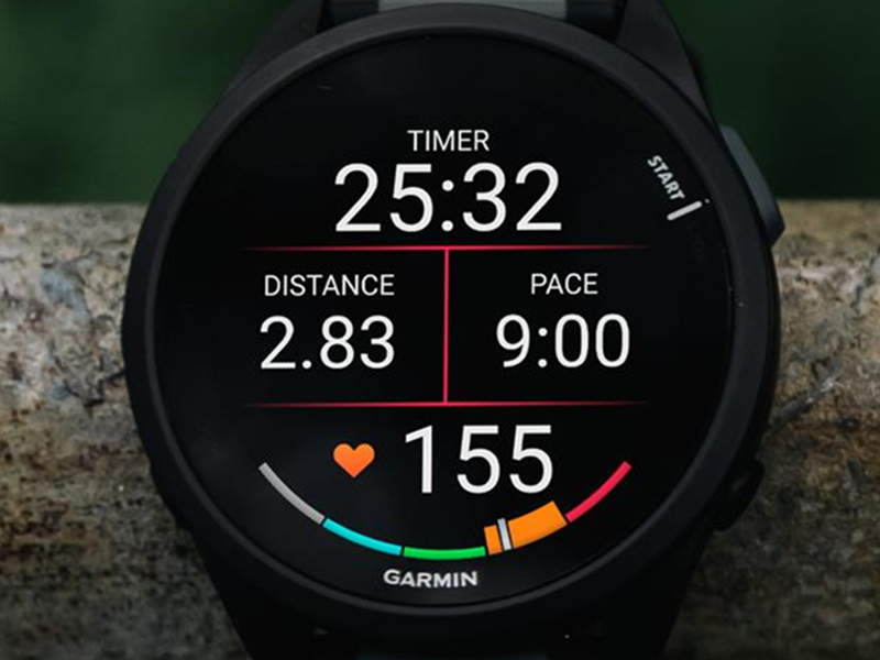 Garmin Watch Forerunner 165 (43 mm) negro ¡Mejor Precio!