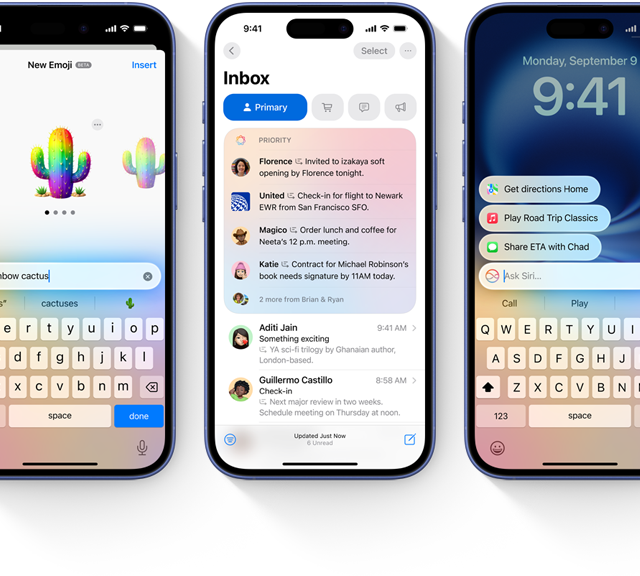 Prestaciones de Apple Intelligence en el iPhone 16: Genmoji, Resumen y Escribir a Siri