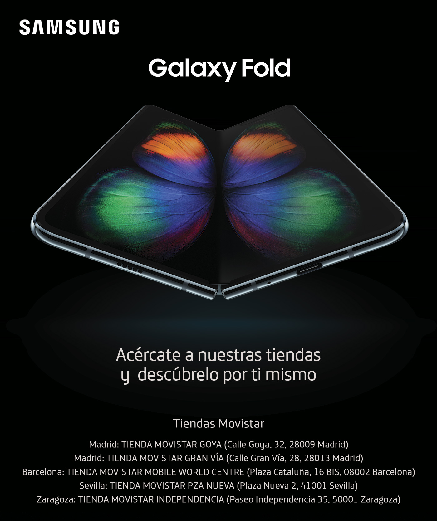 Imagen promocional Samsung Galaxy Fold