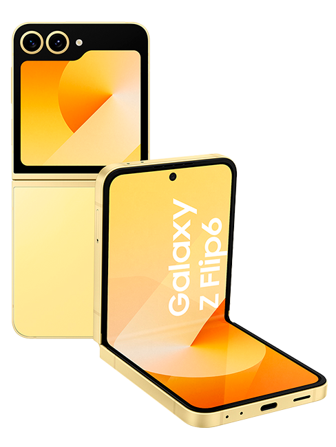【新品未開封品】Galaxy Z Flip6 256GB Yellow Samsung Galaxy Z Flip 6 Amarillo (12GB / 256GB) - Móvil y