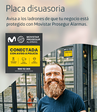 Mando de alarma  Movistar Prosegur Alarmas