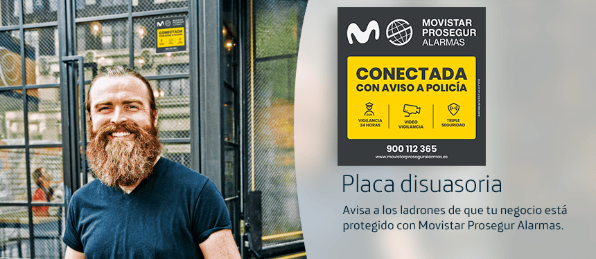 placa disuasoria