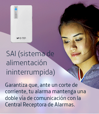 alarmas para casa - Sistema de Alimentación Ininterrumpida