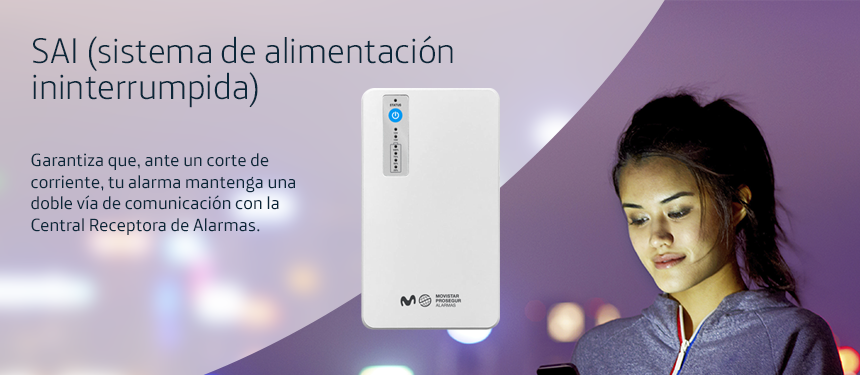 alarmas para casa - Sistema de Alimentación Ininterrumpida