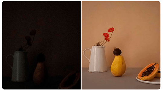 Modo Fotografía Nocturna. Ver en la oscuridad