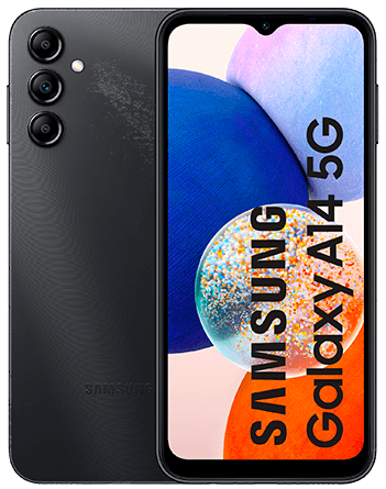 Samsung Galaxy A14 reacondicionado negro Movistar